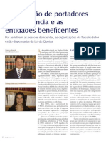 A Contratação de Portadores de Deficiência e as Entidades Beneficentes