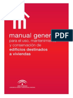 Manual Gral Para El Uso Mnto y Conservacion de Edificios de Viviendas