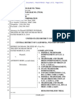 Jeffrey Dunham v. Horn - Ventriloquist Dummy Trademark Complaint PDF