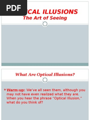 Optical Illusions