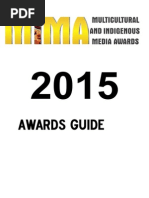 2015 Multicultural Indigenous Media Awards ---Awards Guide