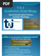Synthetic Web Sling Inspection