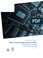 Tarea: Transformada de Fourier (FFT) : Comunicaciones 1