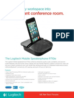 Logitech Mobile Speakerphone P710e