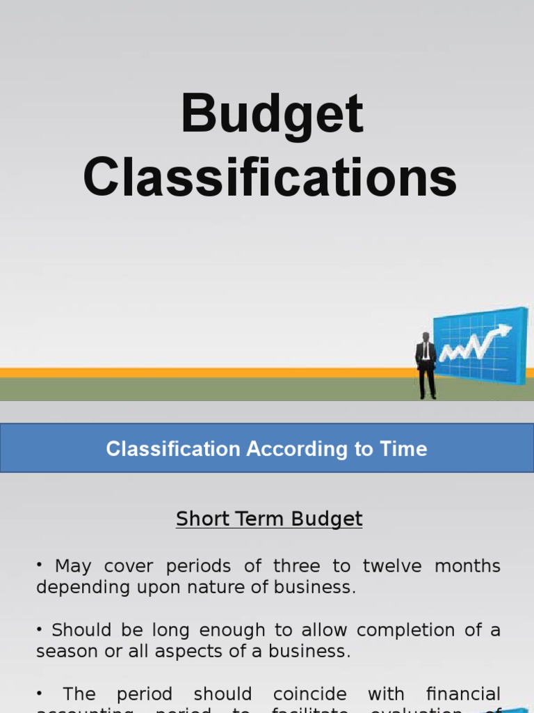 Classification of Budget. | PDF | Budget | Sales