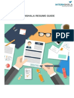 Internshala Resume Guide