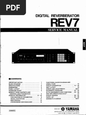 Yamaha Rev7 | PDF