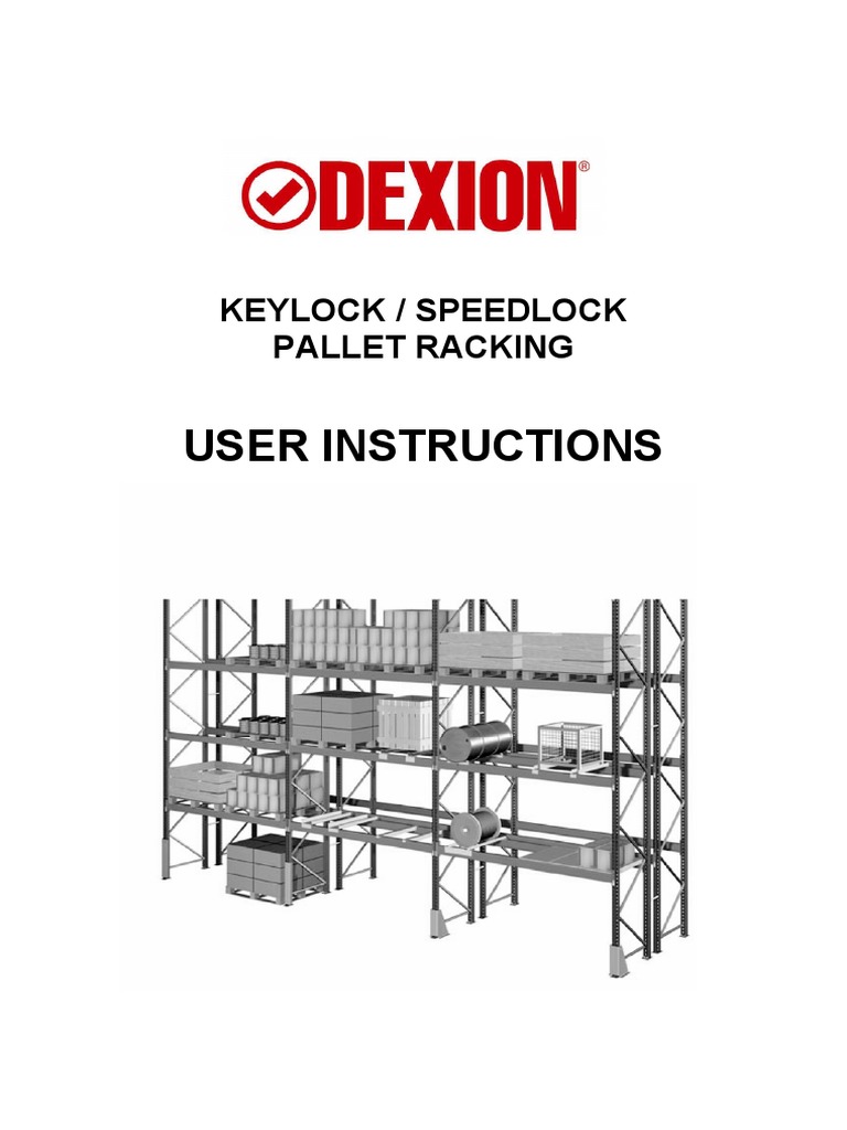 Dexion Pallet_Racking Manual Pallet Warehouse