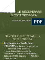 Principiile Recuperarii in Osteoporoza