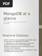 MongoDB at A Glance