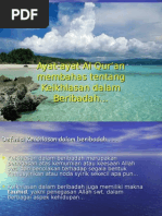 Download Keikhlasan dalam beribadah by Badrudin Al-jauhari SN27091625 doc pdf