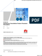 Interference Cancellation Feature