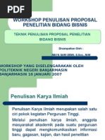 Download Teknik Penulisan Proposal Penelitian by yogi SN27091711 doc pdf