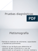 Pruebas diagnosticas de neumología