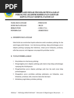 SILABUS PSIKOLOGI