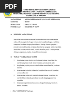 Silabus Semester 4 Askeb IV ( Patologi Kebidanan )