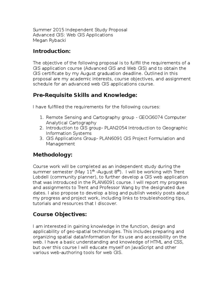 Independent study ideas college picture