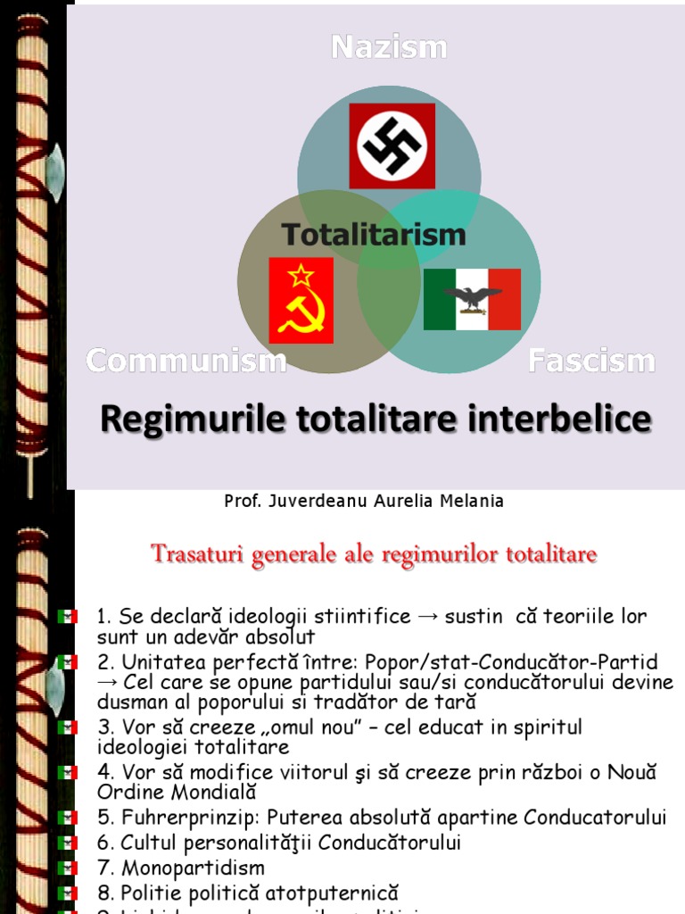 Regimurile Totalitare Interbelice | PDF