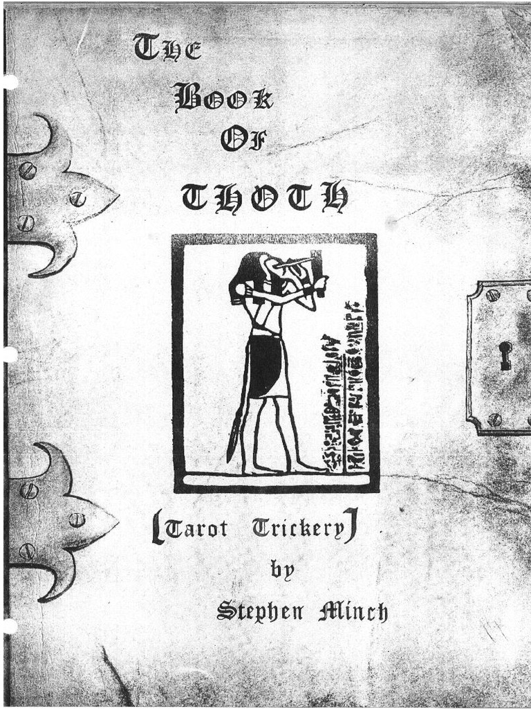 the book of thoth original pdf download
