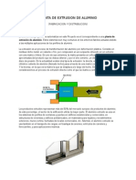 Planta de Extrusion de Aluminio