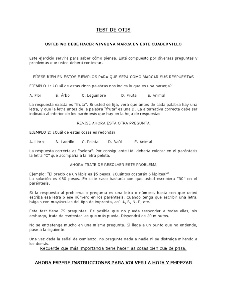 Test de OTIS[1]