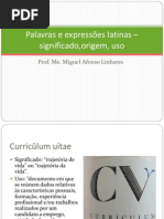 Palavras e expressões latinas