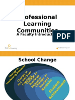 Professional Learning Communities: A Faculty Introduction