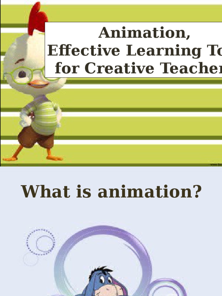Animation Techniques for Creative Teaching | PDF