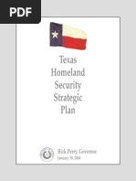 Perry's 2004 Strategic Plan for Homeland Security