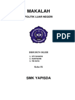 Download Makalah Politik Luar Negeri by Anonymous wOAVLkv SN270947320 doc pdf