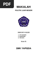 Download Makalah Politik Luar Negeri by Anonymous wOAVLkv SN270947320 doc pdf