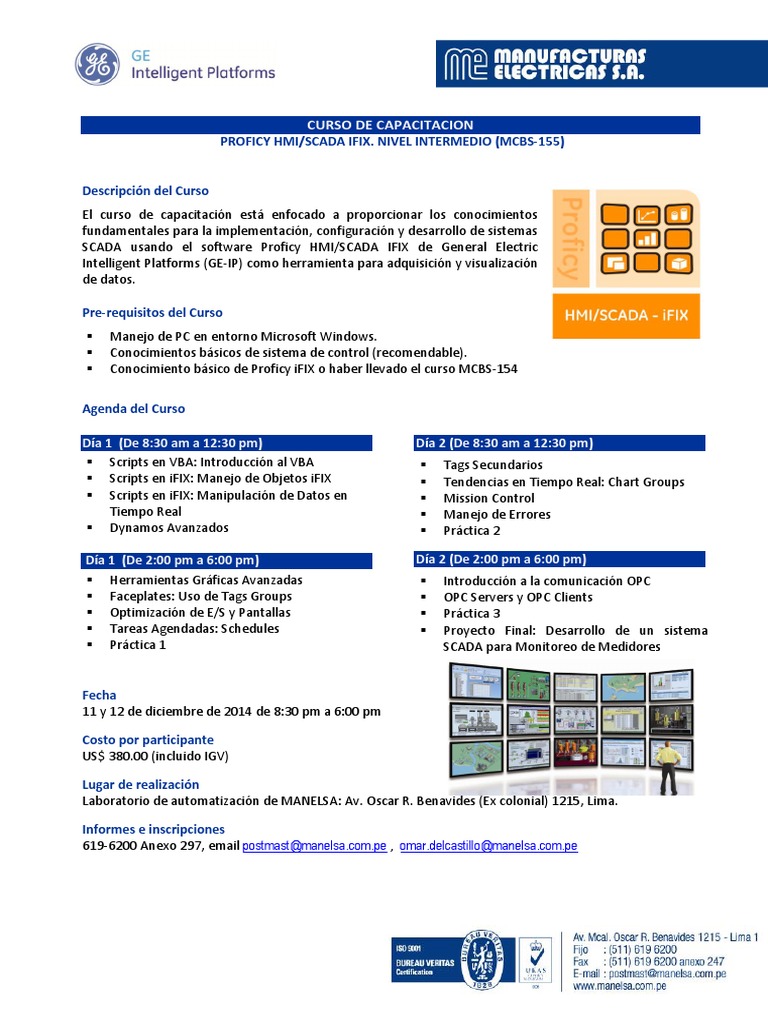 Curso Intermedio Proficy HMI/SCADA iFIX | PDF