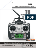 Manual de usuario del radio control FS-T6 de flysky