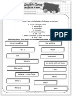 School 04 Worksheet Sentence Match