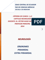 NEUROLOGÍA Sindromes Piramidal y Extrapiramidal