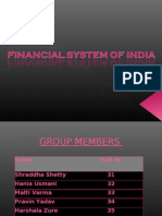 Financial System of India (Ma)