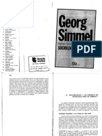 Texto 2 - SIMMEL, G Sociabilidade - Um Exemplo de Sociologia Pura Ou Formal
