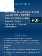 Ejemplo Balance Hídrico