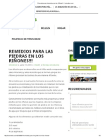 Remedios para las piedras en los riñones!!! - Iremedios.pdf