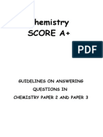 Chemistry Guidelines P2&P3