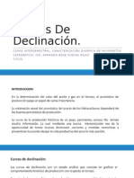 Curvas de Declinación