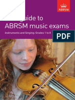 Your guide to ABRSM music exams