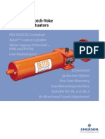 CBA-Series Scotch-Yoke Pneumatic Actuators