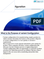 Variant Configuration Training Document