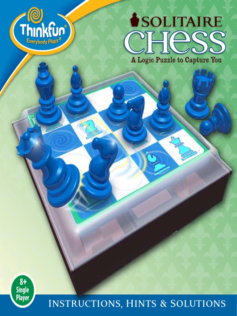  ThinkFun Brain Fitness Solitaire Chess - Fun Version