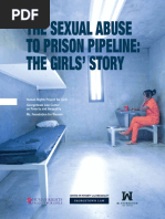 Sexual-Abuse History of Girls in Prison System
