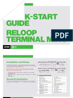 Serato DJ Reloop Terminal Mix 8 Quickstart Guide