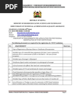 TVET Institution Registration Guide | PDF | Vocational Education | Diploma