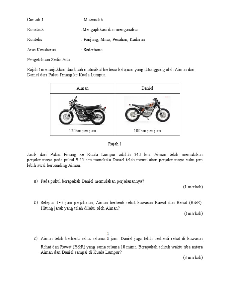 Kbat Matematik Tahun 6 Pdf