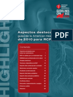 RCP_ ECC Guidelines Highlights 2010 Spanish